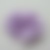 Fleur mousseline mauve   70mm
