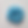 Fleur mousseline bleu   70mm