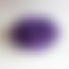 Fleur en tissu mousseline 50mm violet