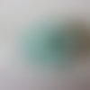 Fleur en tissu mousseline 50mm vert pastel