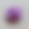 Fleur en tissu mousseline 50mm mauve