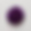 Fleur en ruban de satin  violet 50mm