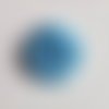 Fleur en ruban de satin  bleu ciel 50mm