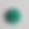 Fleur en ruban de satin  vert menthe  50mm