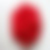 Fleur rouge 70mm
