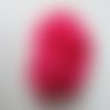 Fleur rose fuchsia  70mm