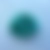 Fleur en satin vert 50mm