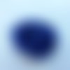 Fleur en satin bleu royal 50mm