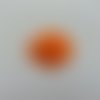 Double fleur  voile  orange 30mm