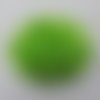 Fleur en mousseline vert 10cm