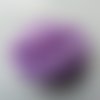 Fleur gauffrée mauve 70mm