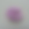 Applique en tulle strass, et perle 55mm mauve