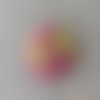 N001010 collant nylon triple couleur pour la création de fleurs, papillons, raquettes dragées