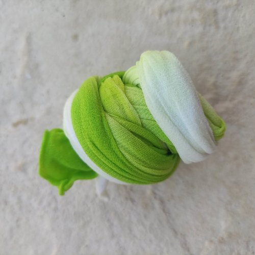 N001017 collant nylon triple couleur pour la création de fleurs, papillons, raquettes dragées