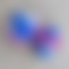 N001025 collant nylon triple couleur pour la création de fleurs, papillons, raquettes dragées
