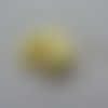 Fleur artificielle sur tige 50mm jaune
