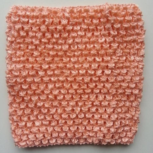15cm*15 cm  (0/3 mois) bustier tube crochet de couleur peche pour tutu pour tutu, robe, mariage, deguisement