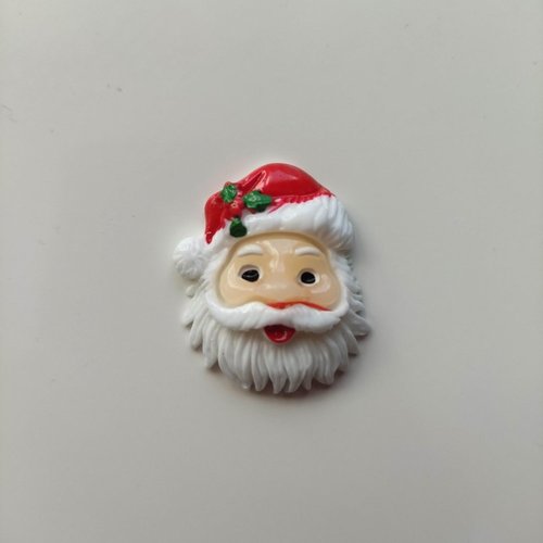 Embellissement pere noel  25*30mm
