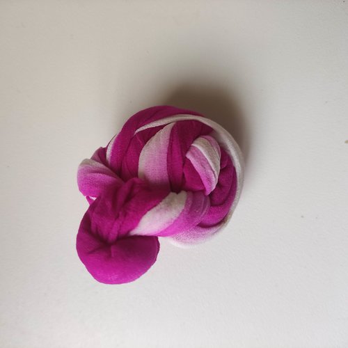 N001034 collant nylon triple couleur pour la création de fleurs, papillons, raquettes dragées