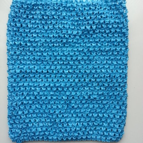 25 cm * 30 cm  bustier tube crochet de couleur bleu turquoise  pour tutu, robe, mariage, deguisement