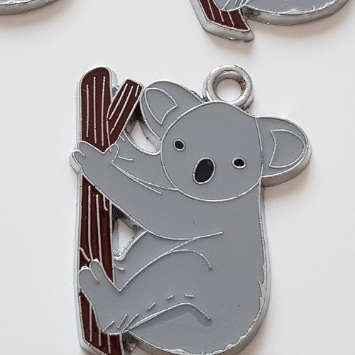 *pendentif emaillé koala.
