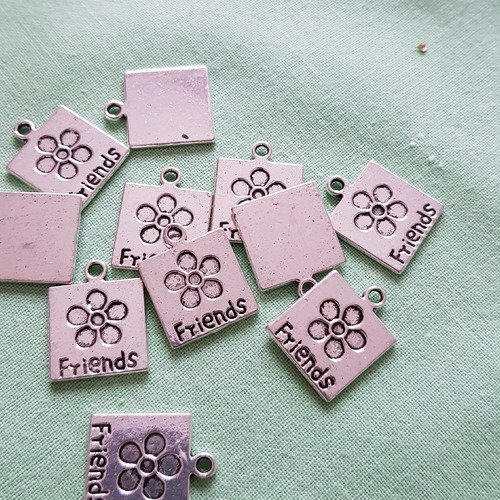 *pendentif "friends" fleur.