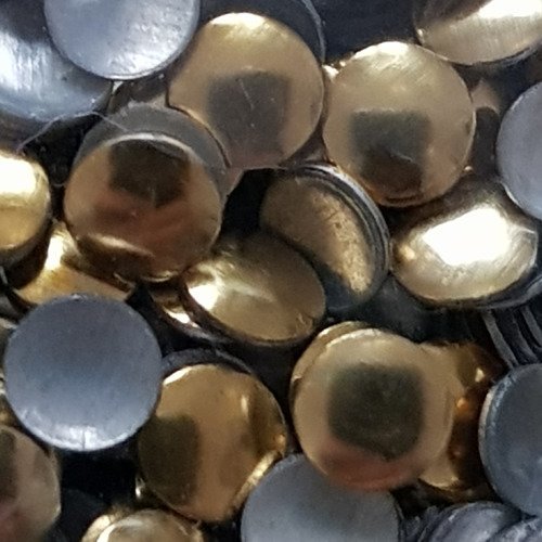 Lot de 1000 confettis ronds dorés