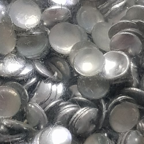 Lot de 1000 confettis ronds argentés