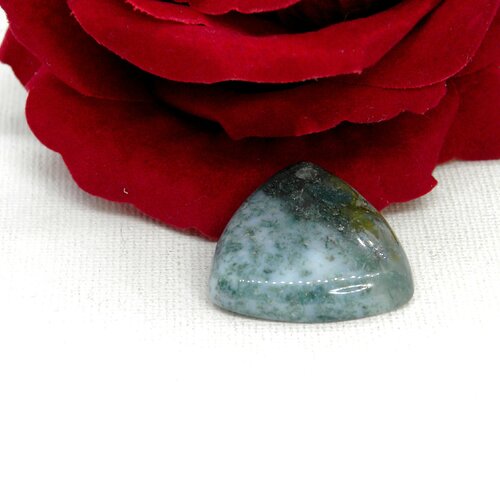 Perle pendentif agate, agate triangle, pierre agate triangle, agate pierre naturelle, pierre véritable, agate, gemme, pierre naturelle