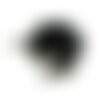 Anneaux de jonctions ouverts noirs, anneaux ronds ouverts 6mm noirs,