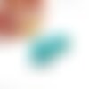 Perle goutte turquoise, turquoise pierre naturelle, gemmes véritable, perle goutte, pierre ronde, pierre, turquoise, 14mm,