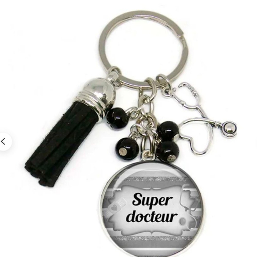 Porte clés docteur, remerciement docteur