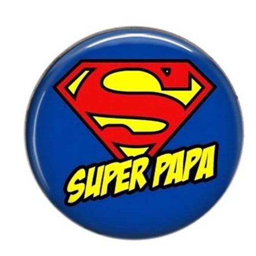 Cabochon résine papa 25mm rond 15 
