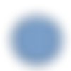 Cabochon rond résine 25mm bleu indigo 14 