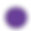 Cabochon rond résine 25mm bleu violet 14 