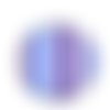 Cabochon rond résine 25mm bleu violet 11 