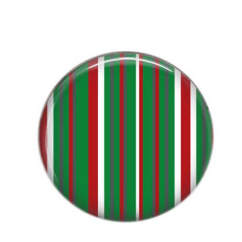 Cabochon rond résine 25mm  couleurs de noël 27 