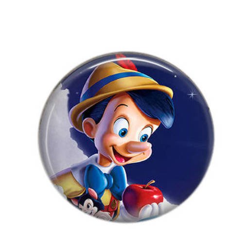 Cabochon rond résine 25mm  pinocchio 09 