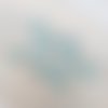 Perle ourson en cristal autrichien couleur bleu