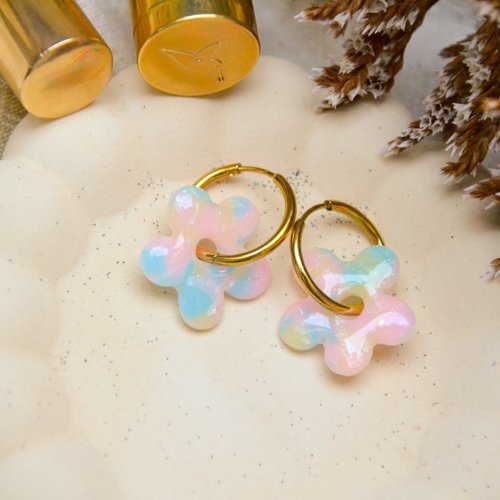 Pampille nuage pastel