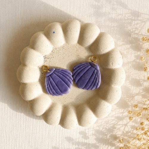 Pampille coquillage bleues inspirées de l’océan