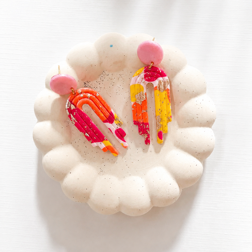 Boucles d’oreilles arche sunset drip - adele