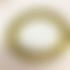Bracelet ambre vert neuf perles de 12 mm femme homme