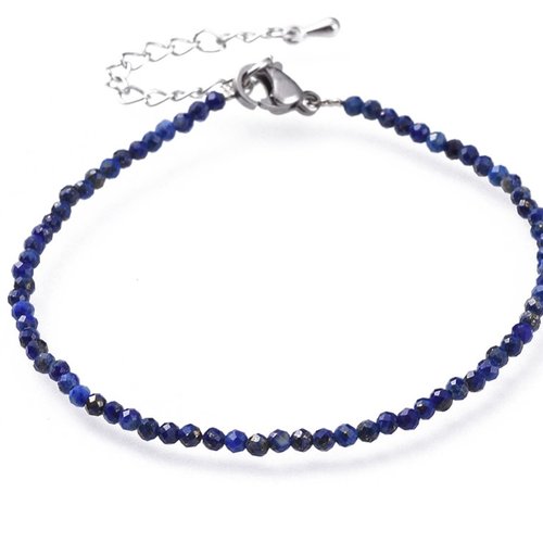 Bracelet lapis lazuli  très raffiné