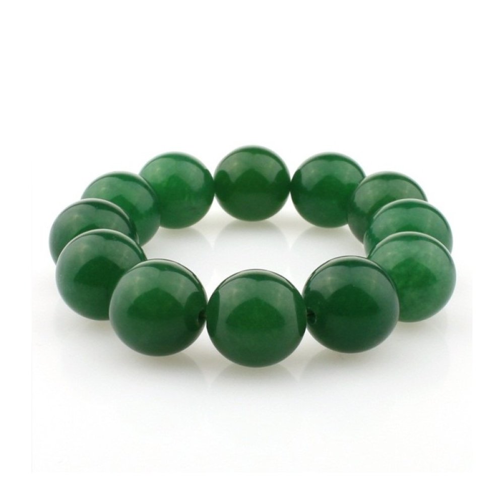 9CM Unique Naturel Vert Jade Amulette Exorcisme Bijoux Bracelet Main Chaîne  | eBay