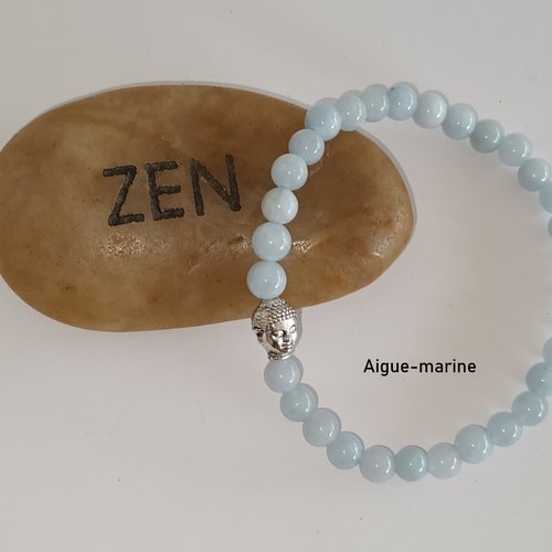 Bracelet aigue marine