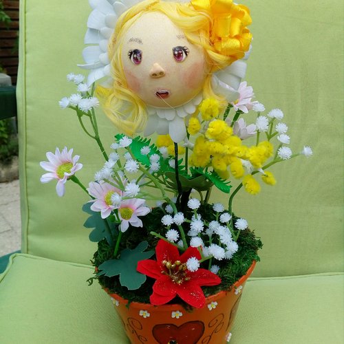 Fleur dans un pot