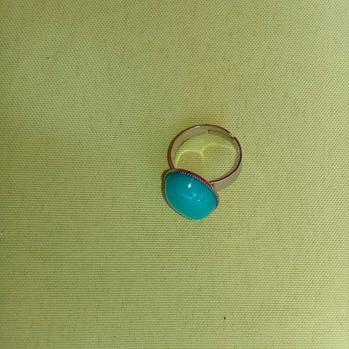 Bague, amazonite