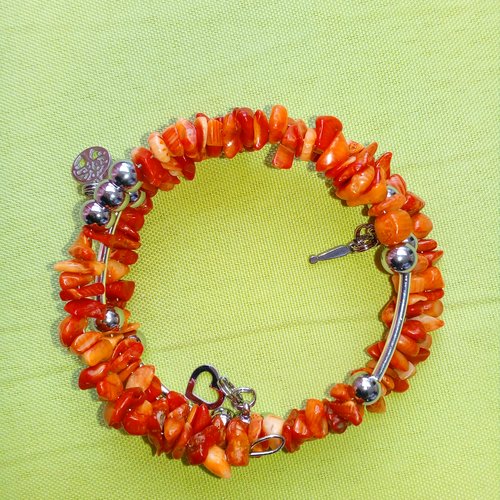 Bracelet corail