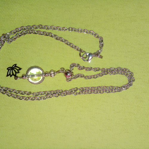 Pendentif avec crystal de roche